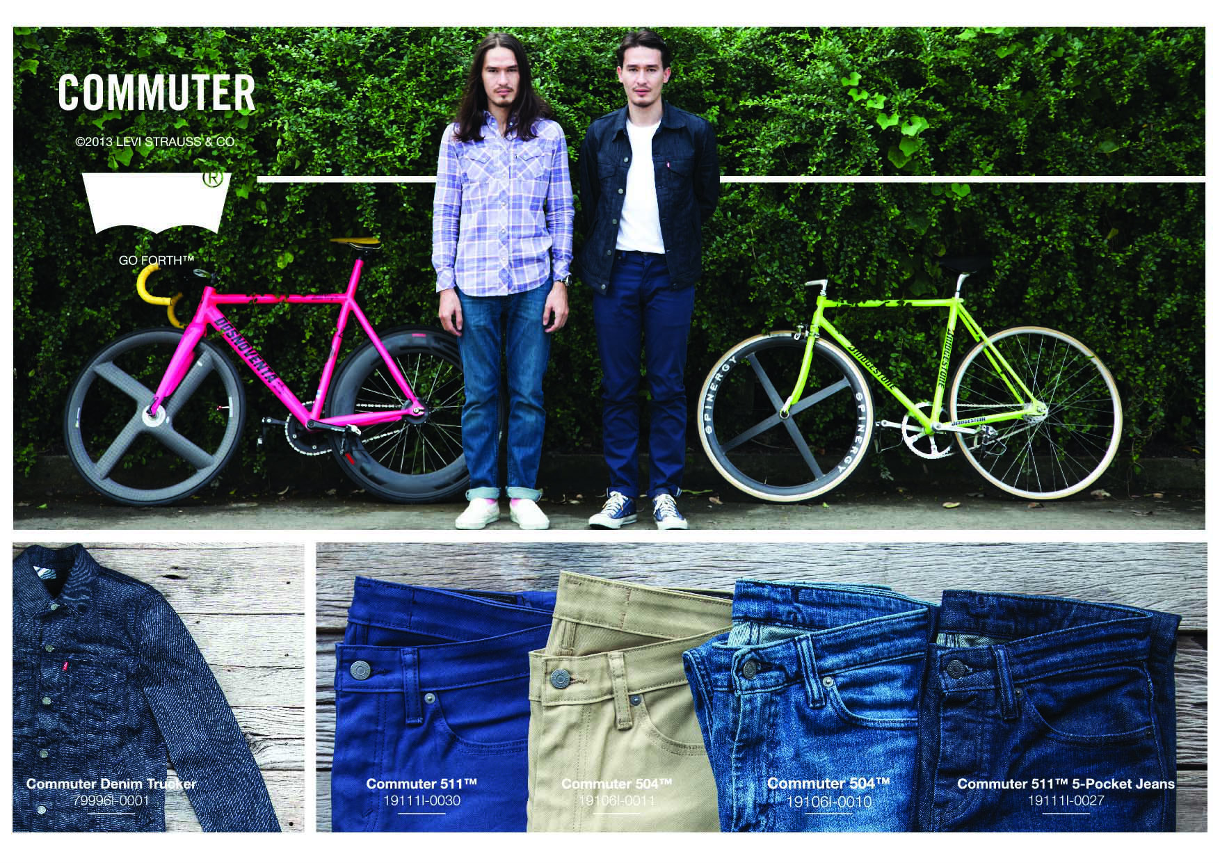 LEVI’S® COMMUTER ตอบสนองทุกไลฟ์สไตล์นักปั่น