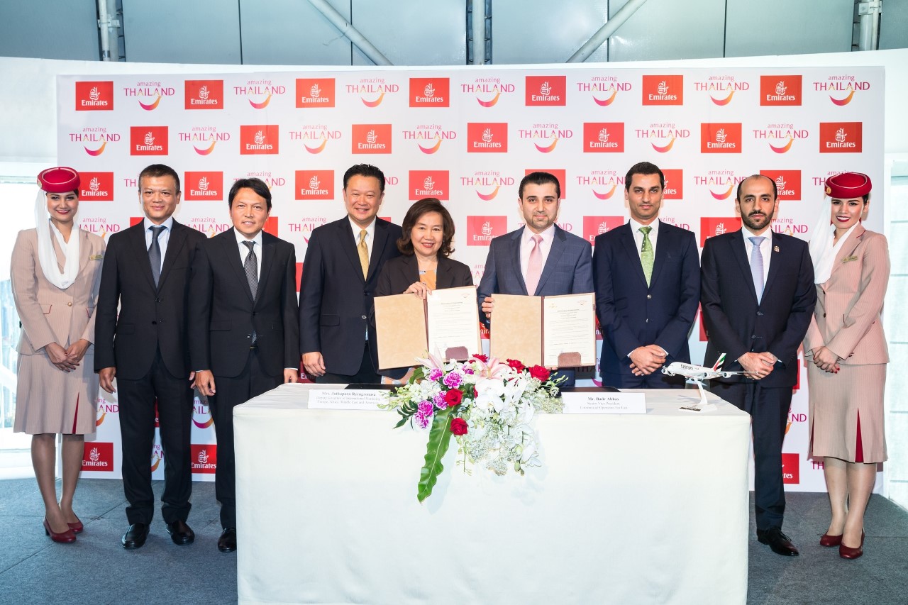 thumbnail_Emirates Sings MOU with The Tourism Authority of Thailand