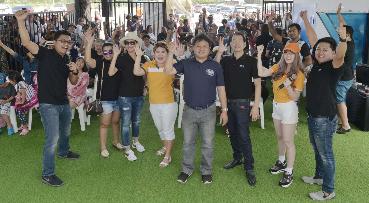 เอฟดับบลิวดี แพชชั่นคลับ จัดกิจกรรม สนุกในสวนน้ำ จังหวัดพังงา