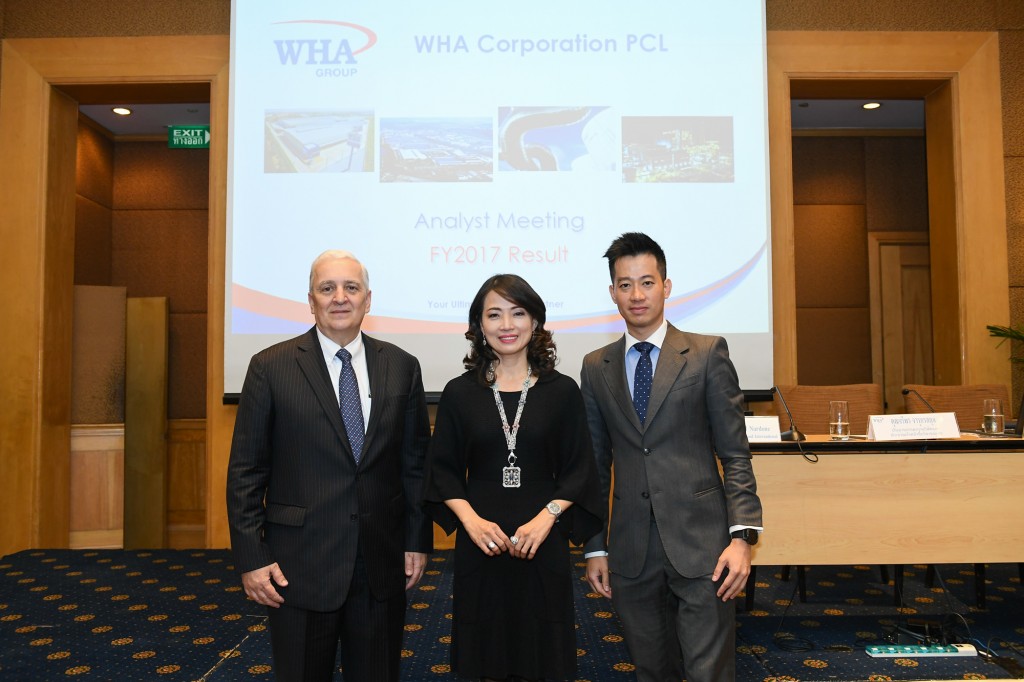 WHA GROUP ให้ข้อมูลนักวิเคราะห์
